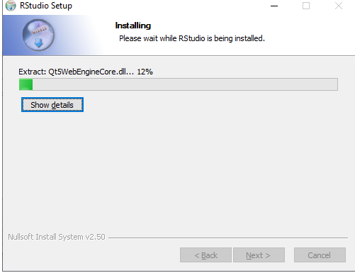 installing rstudio