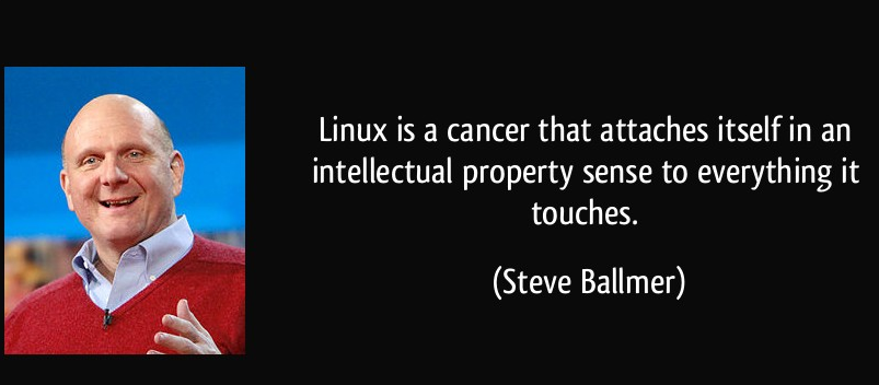 steve ballmer linux