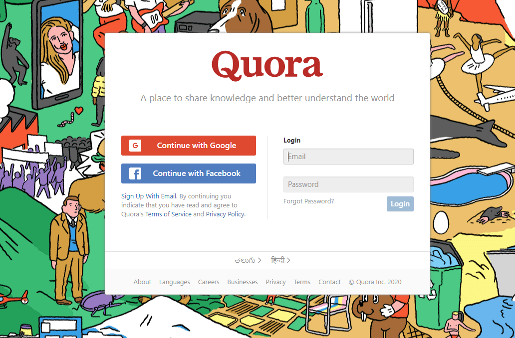 Quora Q&A Platform