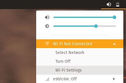 wifi tether settings